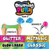 Fidget Bouncing Putty - 12 Pieces Per Retail Ready Display 25617 KIPP BROTHERS