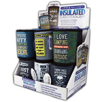 Neoprene Can and Bottle Cooler - 12 Pieces Per Retail Ready Display 26595 POLAR GEAR