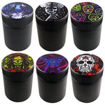 Smell Proof Glass Storage Container - 6 Pieces Per Retail Ready Display 26810 SMOKEZILLA