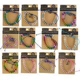 Recycled Bead Bracelet - 12 Pieces Per Retail Ready Display 28187 KIPP BROTHERS
