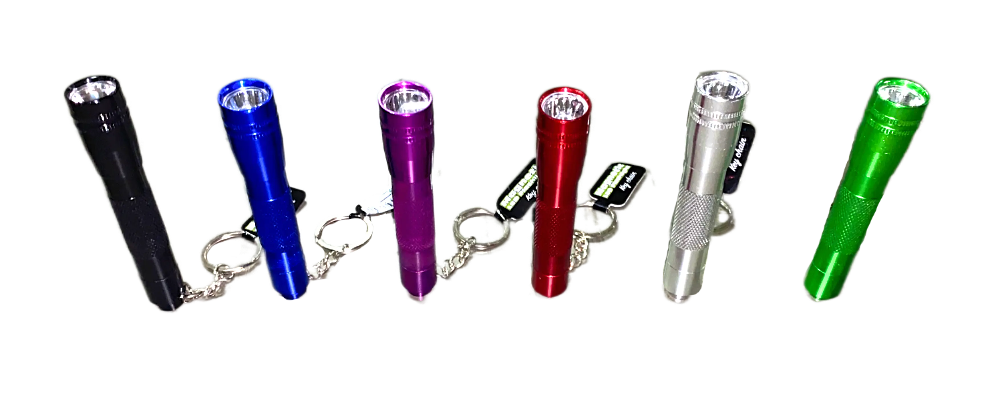 Flashlight Key Chain - 12 Pieces Per Retail Ready Display 28574 NOVELTY INC