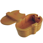 Wood Skull Puzzle Storage Box - 6 Pieces Per Retail Ready Display 23229 SMOKEZILLA