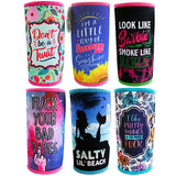 Neoprene Slim Can and Bottle Cooler - 6 Pieces Per Retail Ready Display 30021 POLAR GEAR