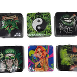Metal Storage Box with Roll Tray- 6 Pieces Per Retail Ready Display 30026 SPICY ZILLA