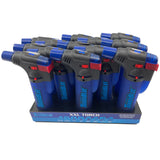 XXL Torch Lighter - 13 Pieces Per Retail Ready Display 40323Q TORCH BLUE