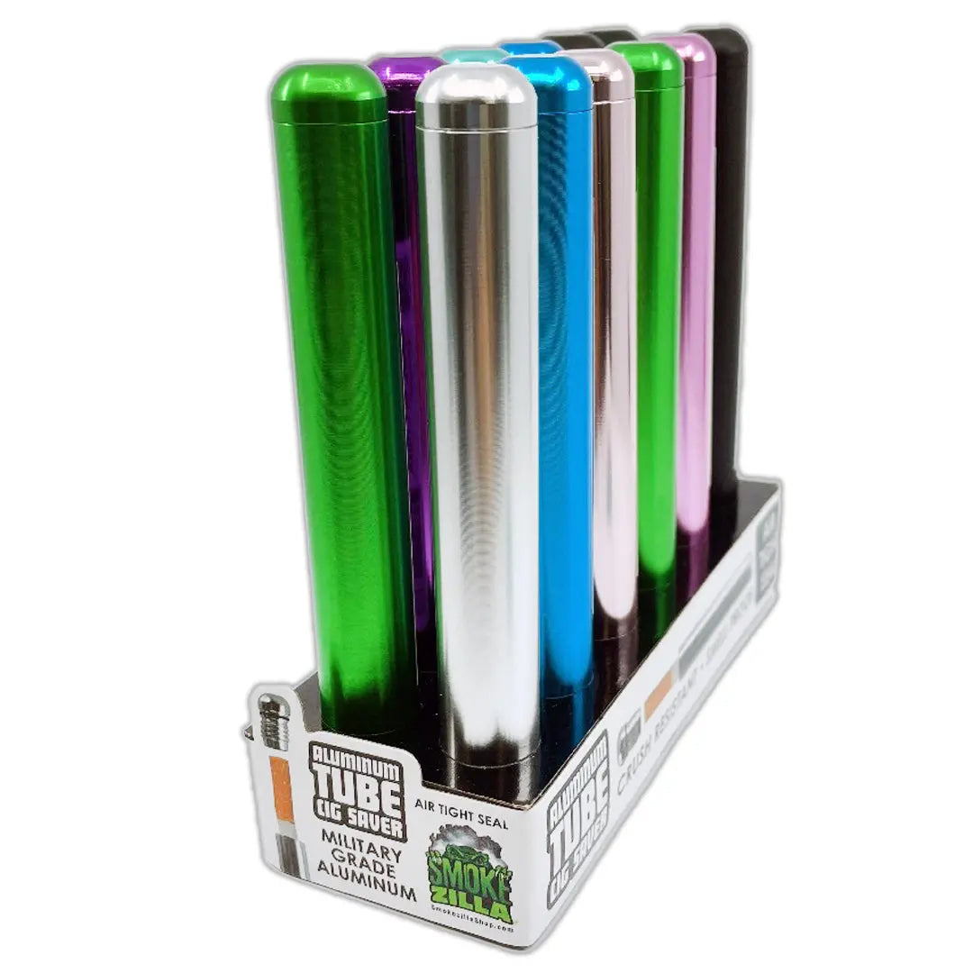 Metal Cigarette Saver Tube - 12 Pieces Per Retail Ready Display 41410 SMOKEZILLA
