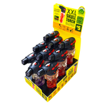 Colored Butane Molded Skull XXL Torch Lighter - 9 Pieces Per Retail Ready Display 41561 SMOKEZILLA
