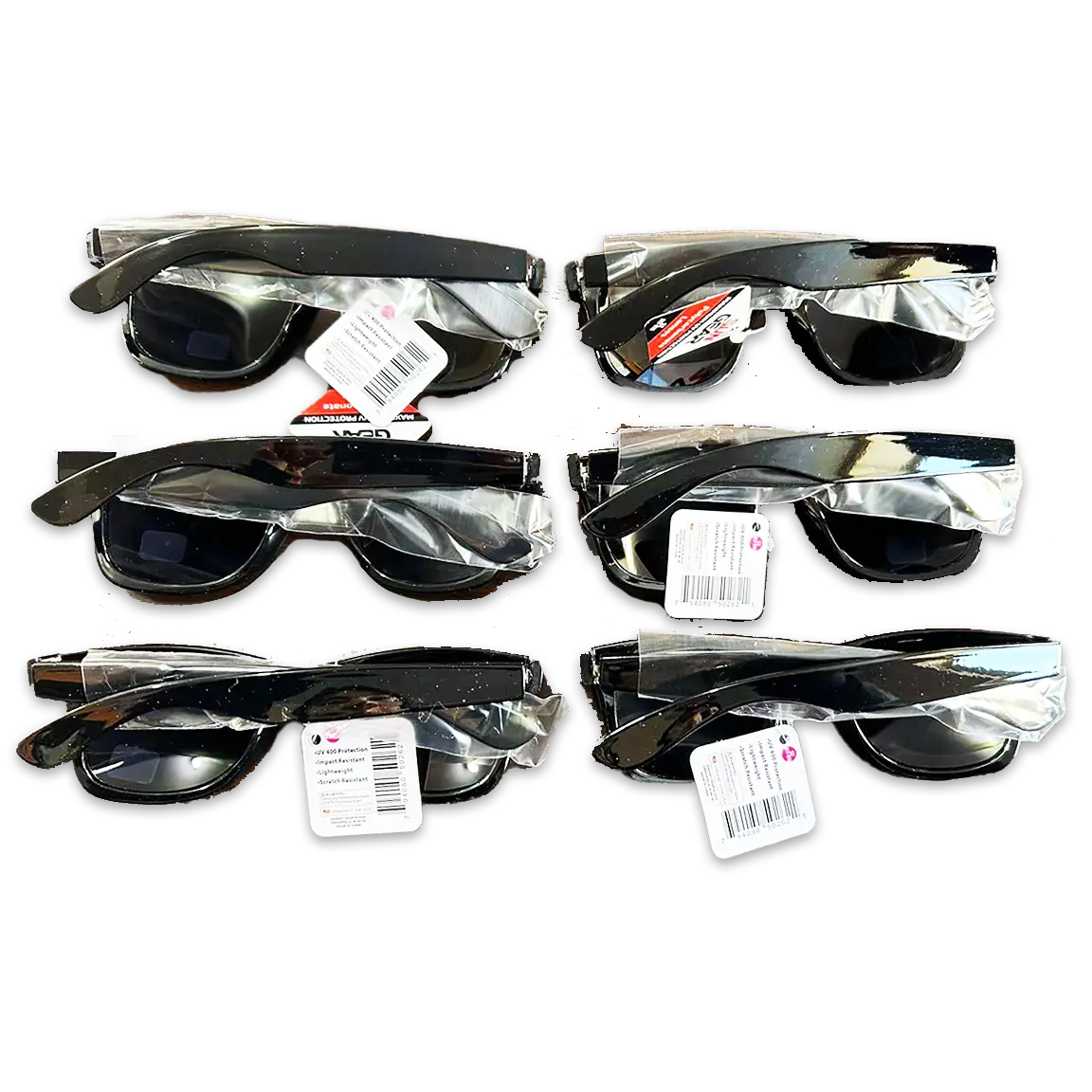 Sunglasses Sungear Assortment - 6 Pieces Per Pack 50262 SUN GEAR