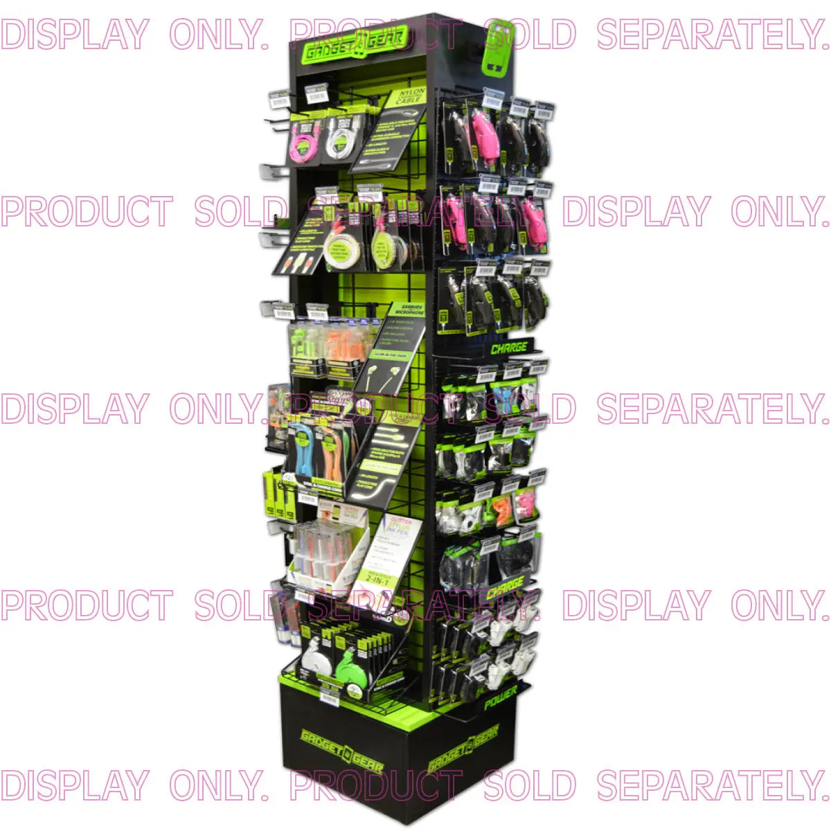 Merchandising Fixture - Gadget Gear Spinner Accessories Kit ONLY 88124 GADGET GEAR