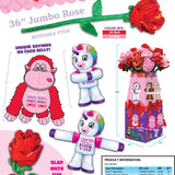 Valentine's Day From The Heart Assortment Floor Display - 36 Pieces Per Retail Ready Display 88286 KIPP BROTHERS