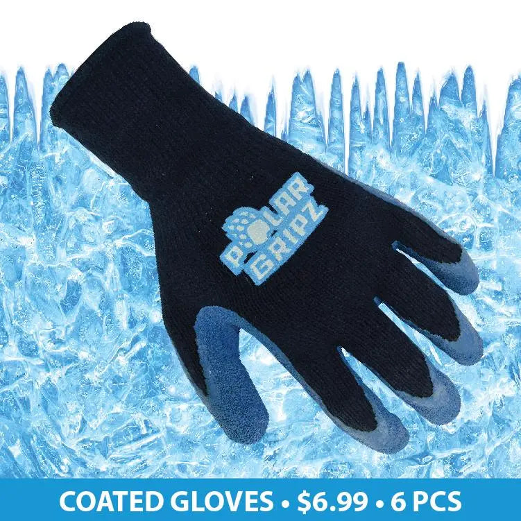 Winter Knit Hat Beanie and Glove Assortment Floor Display - 72 Pieces Per Retail Ready Display 88367 POLAR GEAR