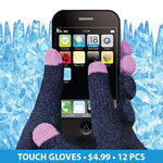 Winter Knit Hat Beanie and Glove Assortment Floor Display - 72 Pieces Per Retail Ready Display 88367 POLAR GEAR