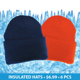 Winter Knit Hat Beanie and Glove Assortment Floor Display - 84 Pieces Per Retail Ready Display 88349 POLAR GEAR