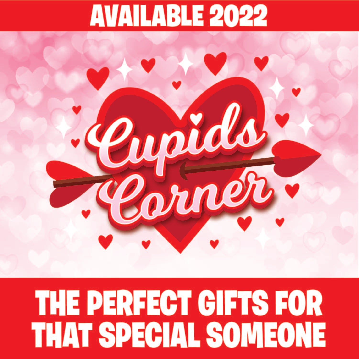 Valentine's Day Cupid's Corner Assortment Floor Display - 72 Pieces Per Retail Ready Display 88365 KIPP BROTHERS