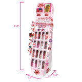 Valentine's Day Cupid's Corner Assortment Floor Display - 72 Pieces Per Retail Ready Display 88365 KIPP BROTHERS