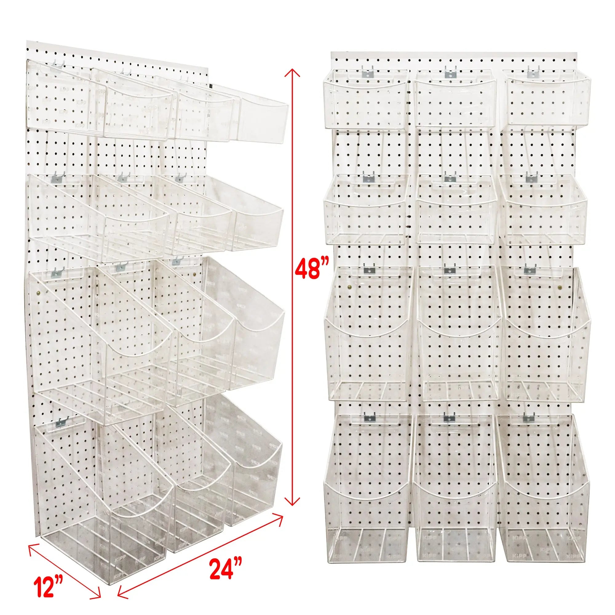 Merchandising Fixture - So Much Fun Clear Toy Bin Kit ONLY 88383 KIPP BROTHERS