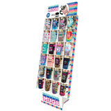 16 oz Travel Mug Assortment Floor Display - 24 Pieces Per Retail Ready Display 88388 NOVELTY INC