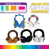 Plush Headphones W/ 10FT Cable Variety Floor Display 36 Pieces Per Retail Ready Display 88421