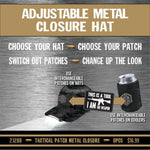 Patriotic Tac Gear Hat and Accessory Assortment Floor Display - 78 Pieces Per Retail Ready Display 88397 TAC GEAR