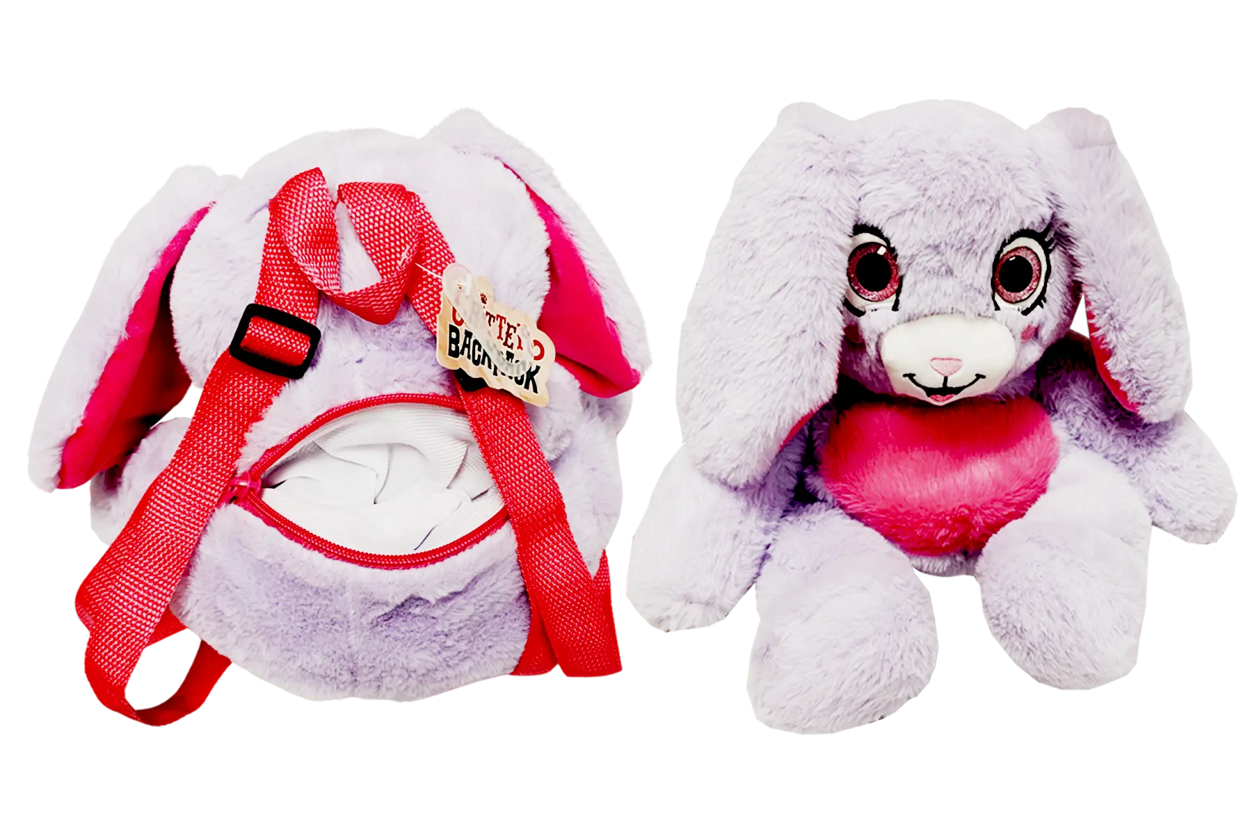Plush Critter Backpack Floor Display - 18 Pieces Per Retail Ready Floor Display 88431 KIPP BROTHERS