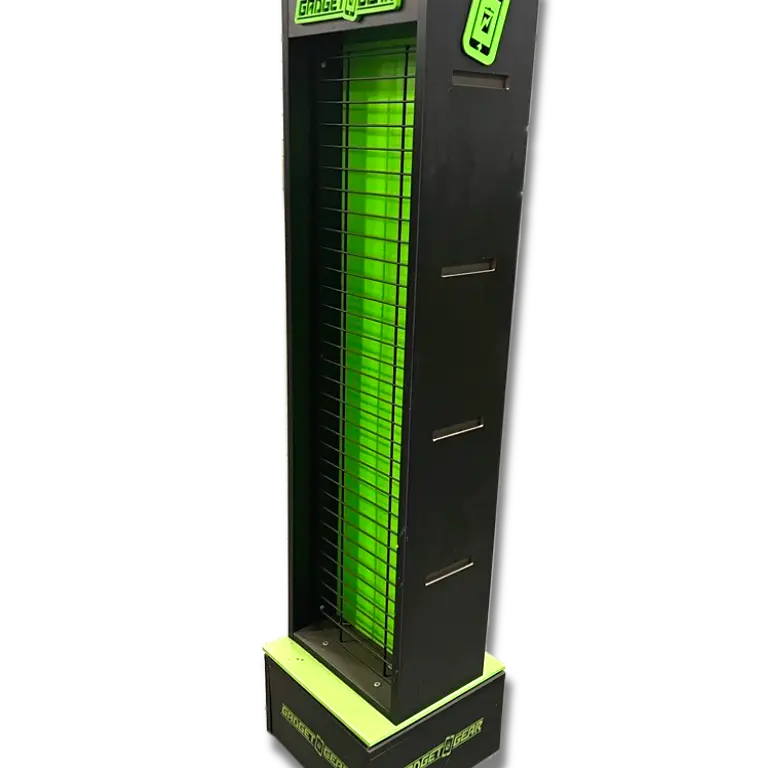 Merchandising Fixture - Gadget Gear Spinner (Short) Floor Display ONLY 968790 GADGET GEAR