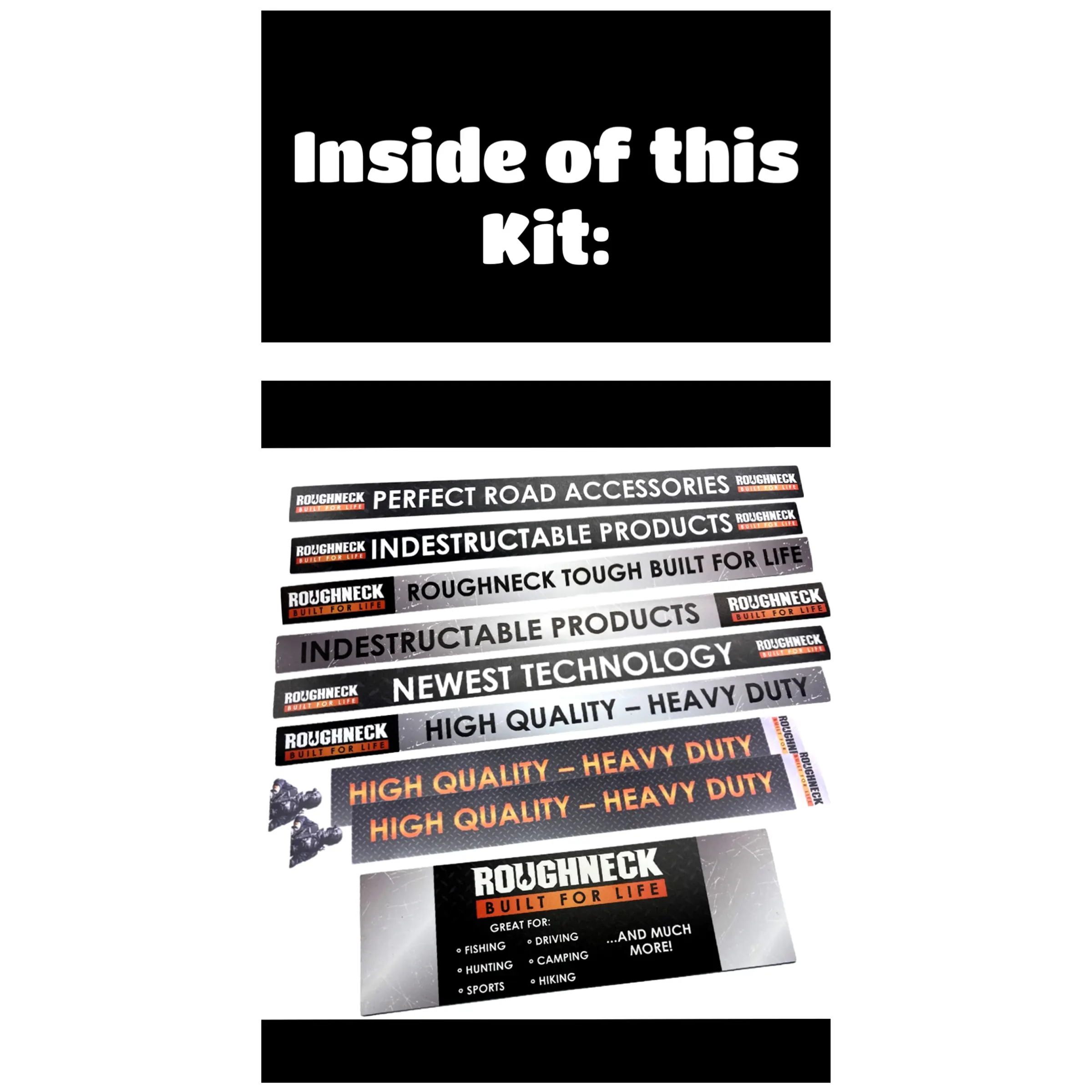 Merchandising Fixture - Roughneck Merchandising Signage Set 975660 ROUGHNECK