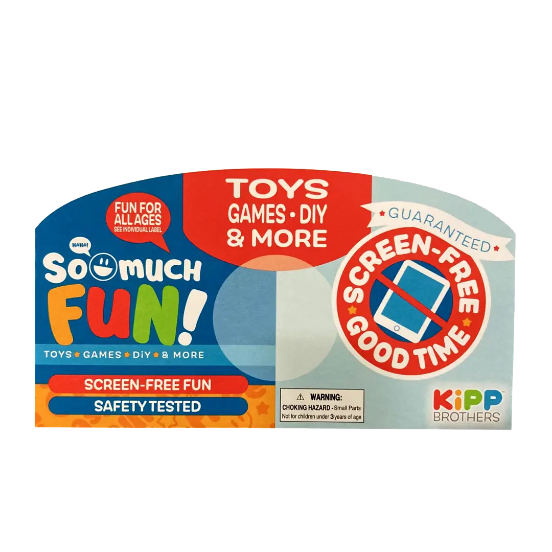 Merchandising Fixture -  So Much Fun Blank Toy Bin Cards Kit 975700 KIPP BROTHERS