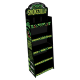 Merchandising Fixture - Corrugated Smokezilla 2 Piece Floor Display End Cap ONLY 976150 SMOKEZILLA