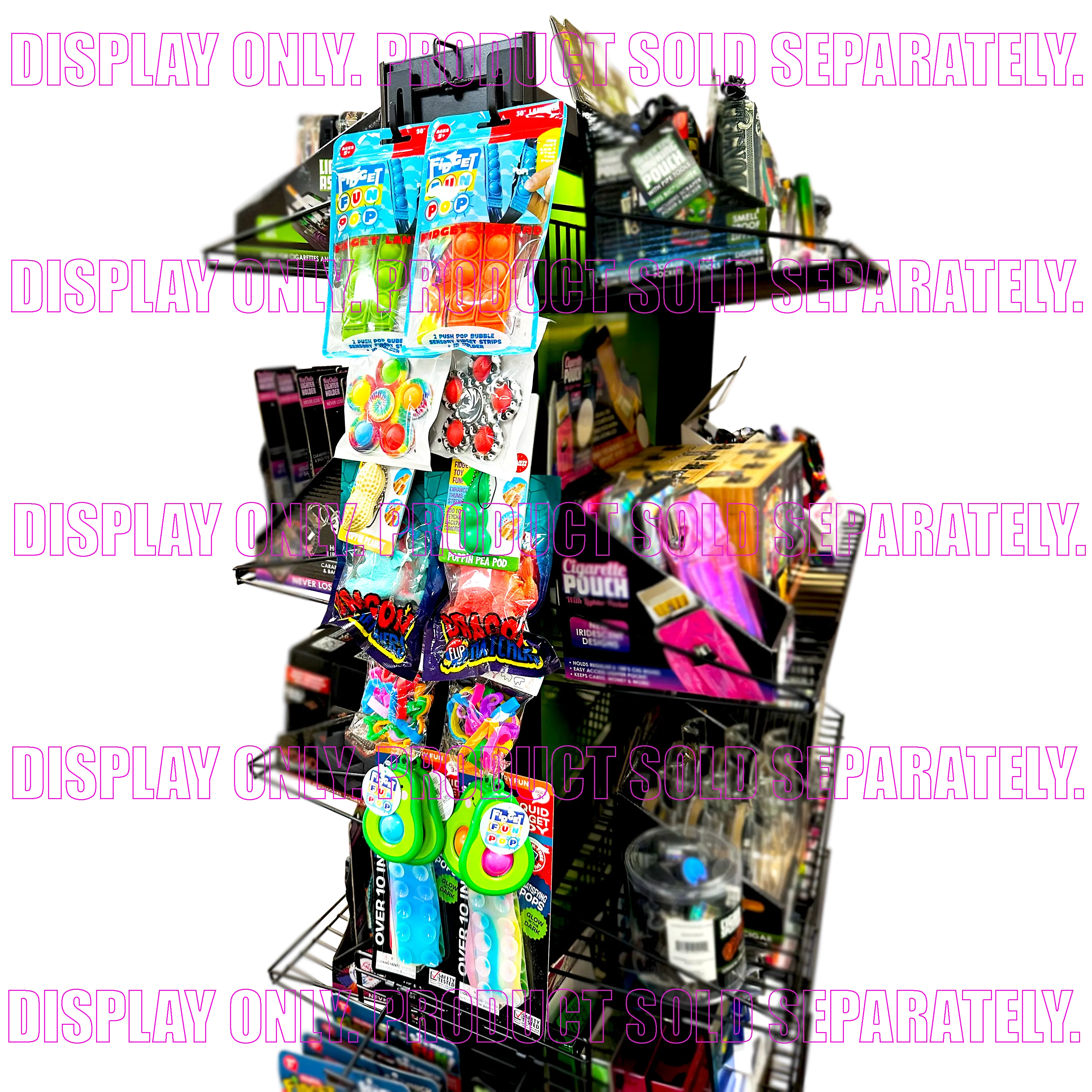 Display Side Merchandising Hang Strip with Hooks ONLY 977460 SMOKEZILLA