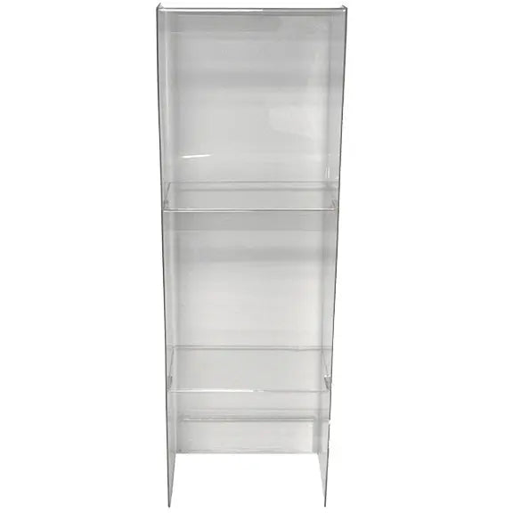 Merchandising Fixture - Lucite Three Shelf Blunt Rack ONLY 988910 NOVELTY INC