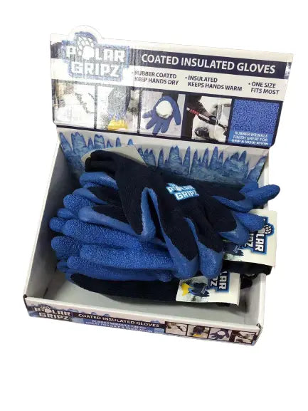 Winter Knit Hat Beanie and Glove Assortment Floor Display - 84 Pieces Per Retail Ready Display 88349 POLAR GEAR