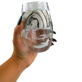 8.5 oz Insulated Freezer Gel Wine Cup - 6 Pieces Per Retail Ready Display 23060 ROUGHNECK