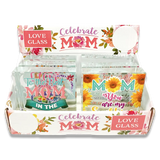 Mother's Day Glass Keepsake - 6 Pieces Per Retail Ready Display 23573 KIPP BROTHERS