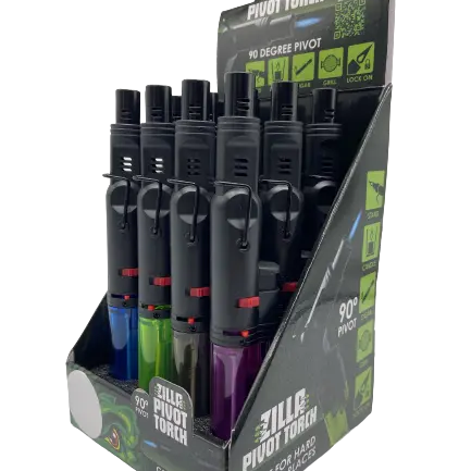 Pivot Head Torch Stick Lighter - 12 Pieces Per Retail Ready Display 23026 SMOKEZILLA