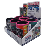 Neoprene Rhinestone Can and Bottle Cooler - 6 Per Retail Ready Display 23133 POLAR GEAR