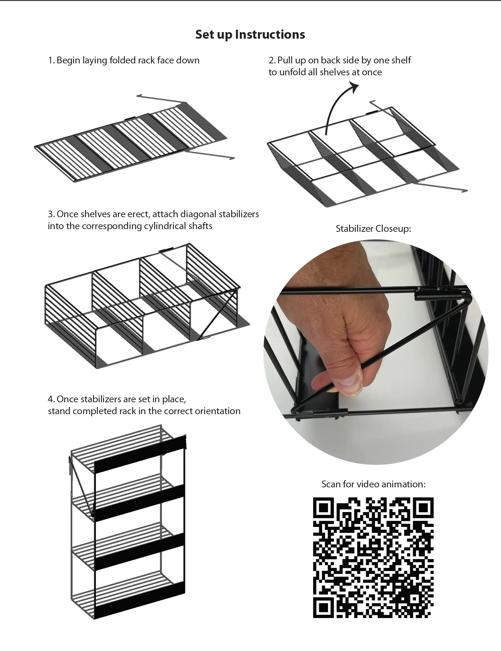 Merchandising Fixture - 4 Tier Wire Lighter Countertop Rack ONLY 977160 NOVELTY INC