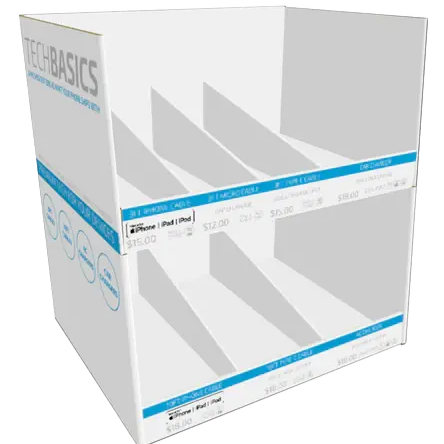 Corrugated Shelf Displays T 6 - Sample NOVELTY INC