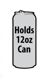 Neoprene Slim Can Cooler - 6 Pieces Per Retail Ready Display 22471 POLAR GEAR