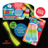 Fidget Pop Sensory Squid Toy - 24 Pieces Per Retail Ready Display 23264 KIPP BROTHERS
