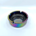 Round Glass Ashtray - 6 Pieces Per Retail Ready Display 22787 SMOKEZILLA