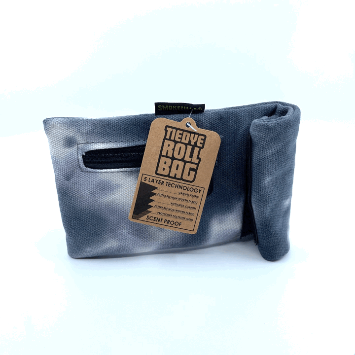 Smell Proof Canvas Roll Storage Bag - 6 Pieces Per Retail Ready Display 22710 SMOKEZILLA