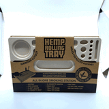 Hemp Made Extra Large Smoking Station Roll Tray - 6 Per Retail Ready Display 22427 SMOKEZILLA