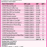 Breast Cancer Awareness Pink Assortment Floor Display - 68 Pieces Per Retail Ready Display 88339 NOVELTY INC