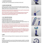Metal Multi-Tool Torch Stick Lighter With LED Light - 6 Pieces Per Retail Ready Display 22590 TORCH BLUE