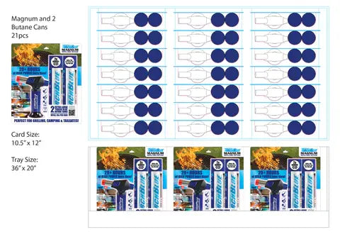 Corrugated Floor Displays T 4 - Sample NOVELTY INC